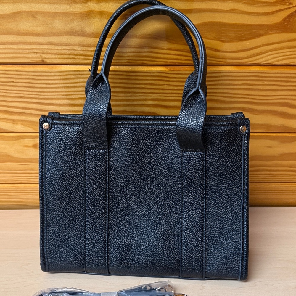 Black Tote Bag - Picture 2 of 11